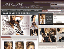 Tablet Screenshot of mcmfashion.com